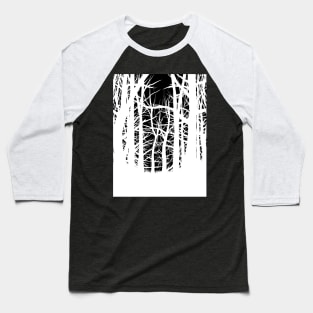 Forest of the Damned (negative) Baseball T-Shirt